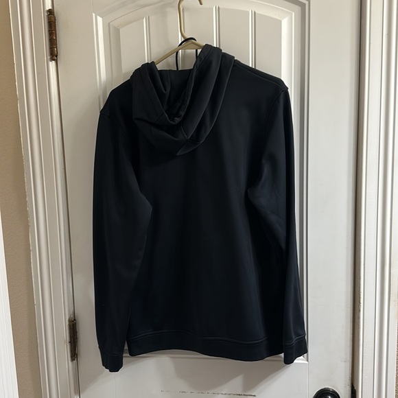 White and Black Under Armor Hoodie - Picture 4 of 5